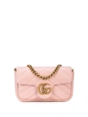 Gucci Micro Gg Marmont Bag In Pink