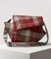 VIVIENNE WESTWOOD TINTWISTLE MEDIUM SHOULDER BAG VIVIENNE'S TARTAN