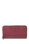 Marc Jacobs Branded Saffiano Standard Continental Wallet In Sultry Red