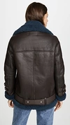 ACNE STUDIOS VELOCITE LEATHER OUTERWEAR