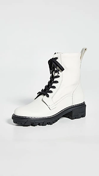 Rag & Bone Shiloh Boots In White