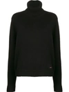 DSQUARED2 DSQUARED2 ROLL NECK SWEATER - 黑色