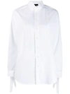 JEJIA PLEATED FRONT TUXEDO SHIRT