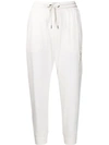 BRUNELLO CUCINELLI TAPERED TRACK PANTS
