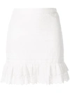 SIR DILONE EMBROIDERED MINI SKIRT