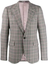 ALEXANDER MCQUEEN CHECKED BLAZER