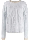 FORTE FORTE CABLE-KNIT JUMPER