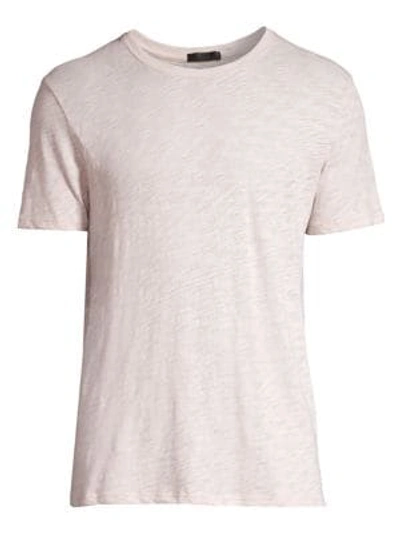 Atm Anthony Thomas Melillo Slub Cotton Crewneck Tee In Mushroom