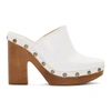 JACQUEMUS JACQUEMUS WHITE LES SABOTS CLOGS