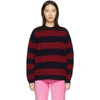 Marc Jacobs The Grunge Sweater In 600 Red