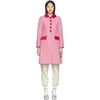MARC JACOBS PINK NEW YORK MAGAZINE EDITION 'THE SUNDAY BEST' COAT