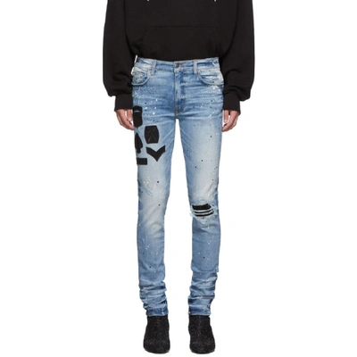 Amiri Painted Military Patch Jean In Medcrfindig