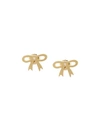 IRENE NEUWIRTH 18KT YELLOW GOLD BOW STUD EARRINGS