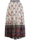 ULLA JOHNSON PRISTINE MIDI SKIRT