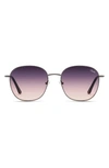 QUAY JEZABELL 57MM ROUND SUNGLASSES,JEZABELL