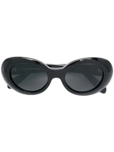 Acne Studios Black Acetate Sunglasses