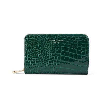 Aspinal Of London Green Leather Wallet