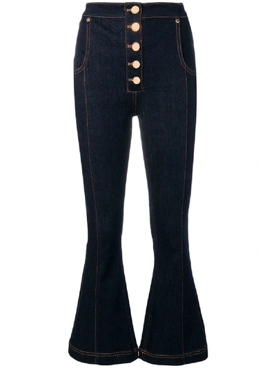 Alice Mccall Blue Cotton Jeans