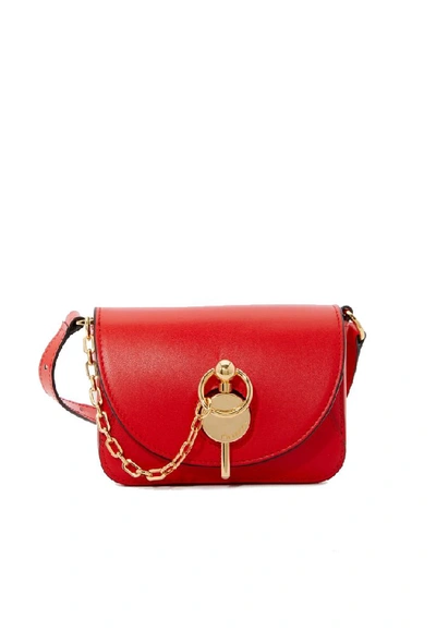 Jw Anderson Red Leather Tote