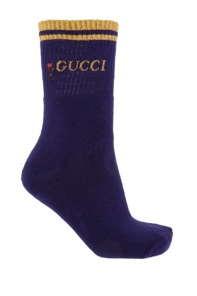 Gucci Blue Socks