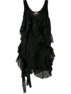 N°21 BLACK COTTON DRESS,N2MAH0275669000