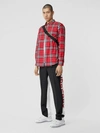 BURBERRY BURBERRY CHECK COTTON POPLIN SHIRT