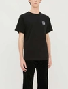 Loewe Logo Anagram Cotton Jersey T-shirt In Black
