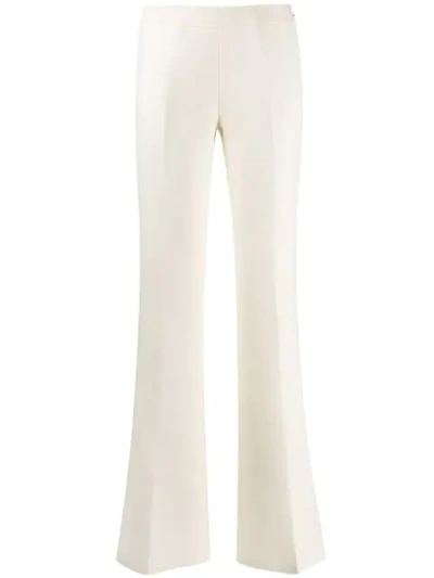 Giambattista Valli Flared Trousers In White