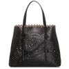 ALAÏA MINA 32 NEW VIENNE BLACK TOTE,AA15544B