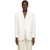 JACQUEMUS WHITE 'LA waistcoatE MOYO' BLAZER