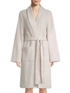 Hanro Plush Short Robe In Moonlight
