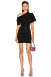 ALEXANDER WANG DRAPED BUSTIER DRESS,AWAN-WD233