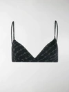 STELLA MCCARTNEY MONOGRAM TRIANGLE BIKINI TOP,S7BX6066000814376724