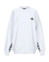 Kappa Sweatshirts In White