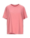 Majestic T-shirts In Pastel Pink