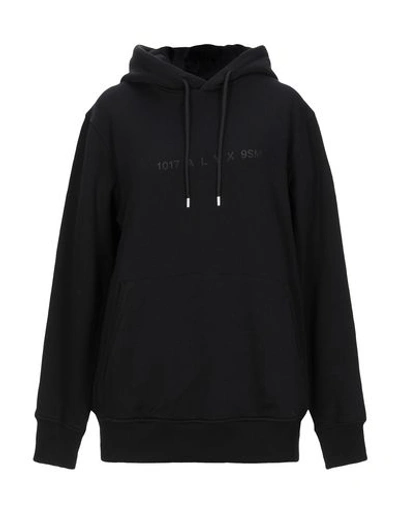 Alyx Hooded Sweatshirt In Black