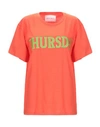 Alberta Ferretti T-shirts In Orange