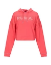 Puma Hooded Sweatshirt In Red