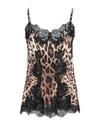 Dolce & Gabbana Silk Balconette Lingerie Bodysuit With Leopard-print Lace Details In Beige