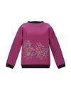 Pinko Sweatshirts In Light Purple