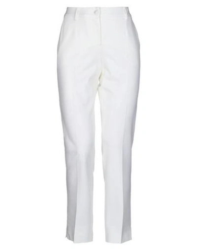 Dolce & Gabbana Casual Pants In White