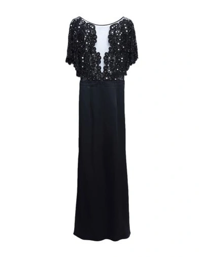 Amen Couture Long Dress In Black