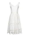 Dolce & Gabbana Knee-length Dresses In White