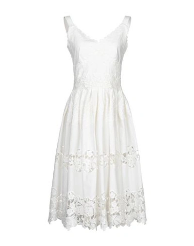 Dolce & Gabbana Knee-length Dresses In White