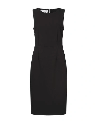 Ainea Knee-length Dress In Black