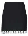 Boutique Moschino Knee Length Skirt In Black