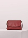 Kate Spade Polly Large Convertible Crossbody In Red Jasper