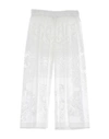 Dolce & Gabbana Woman Pants White Size 14 Cotton, Polyamide In White
