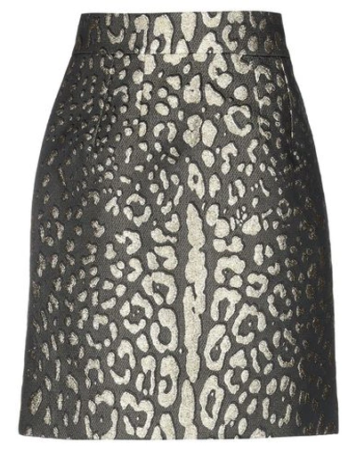 Dolce & Gabbana Midi Skirts In Black