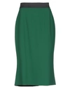 Dolce & Gabbana Midi Skirts In Green